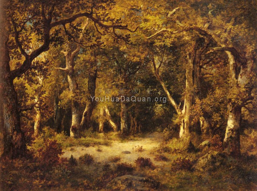 En Foret De Fontainebleau - 狄亚兹